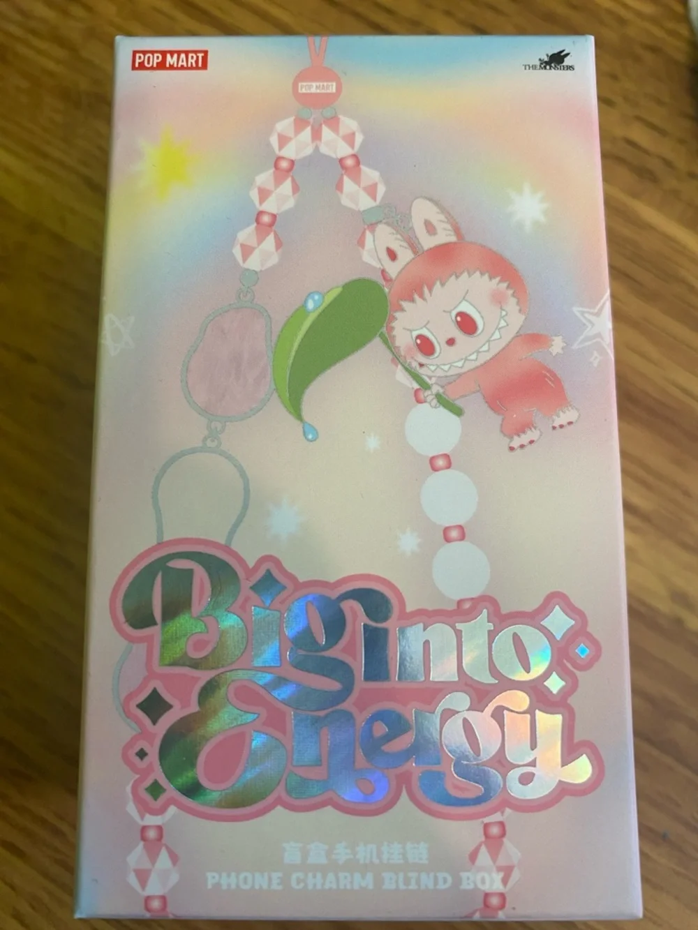 POP MART Big Into Energy Phone Charm blind box -Labubu